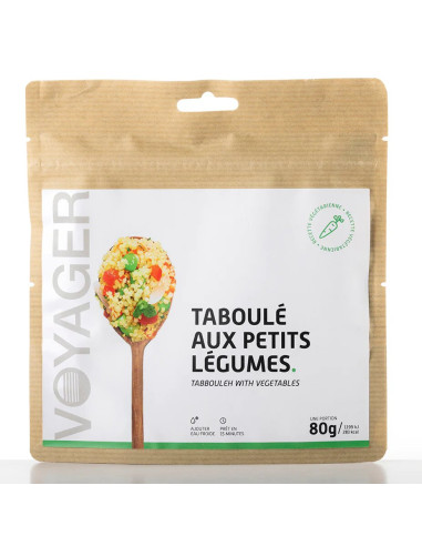 Taboulé aux petits légumes lyophilisé - 80g - 283 kcal - VOYAGER