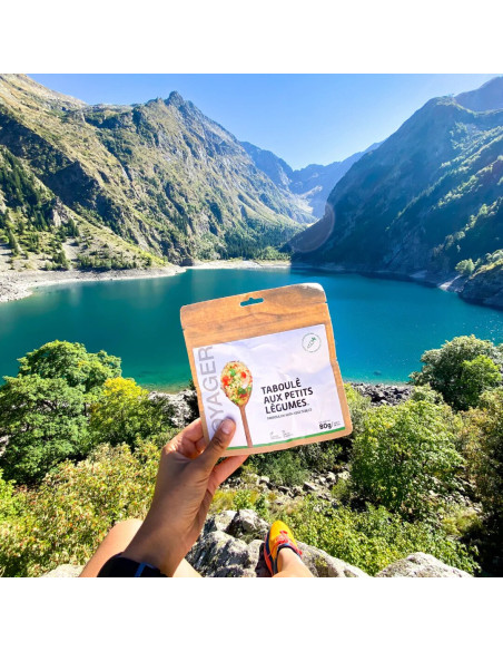 Taboulé aux petits légumes lyophilisé - 80g - 283 kcal - VOYAGER