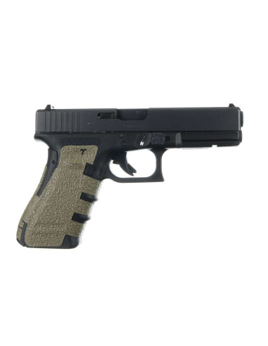 GRIP MOSS/SABLE GLOCK 17, 22, 24, 31, 34, 35, 37 (GEN 4) LARGE BACKSTRAP RUBBER-MOSS - TALON GRIPS