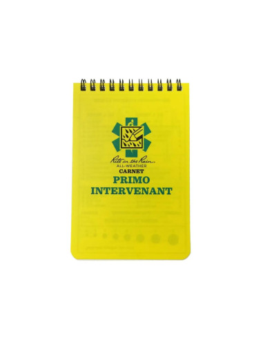 Carnet Secouriste Primo-Intervenant -  Rite In The Rain