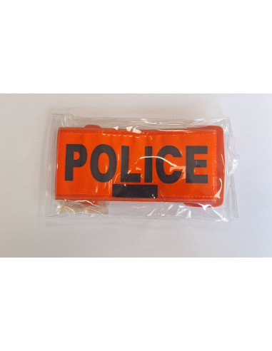 BRASSARD POLICE ORANGE