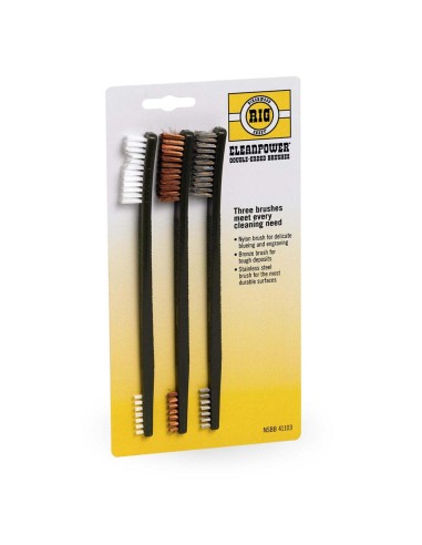 SET DE 3 BROSSES DE NETTOYAGE - BIRCHWOOD CASEY