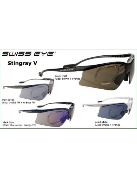 Lunettes Swiss Eye Stingray M/P noires
