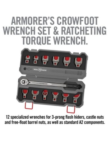 Clé dynamométrique Master Fit AR15 +...