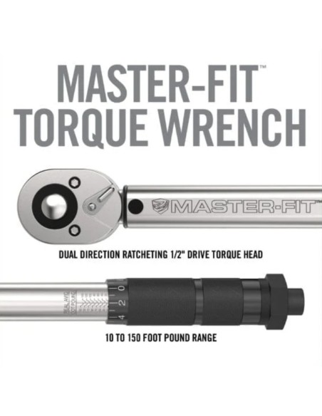 Clé dynamométrique Master Fit AR15 + 12 pièces - REAL AVID