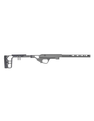 La Chassis TIKKA T1X DROITIER 10'' (Folding Stock/Medium Forend) - GREY BIRCH