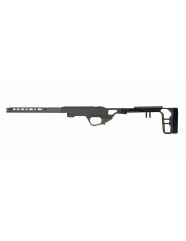 La Chassis TIKKA T1X DROITIER 10'' (Folding Stock/Medium Forend) - GREY BIRCH