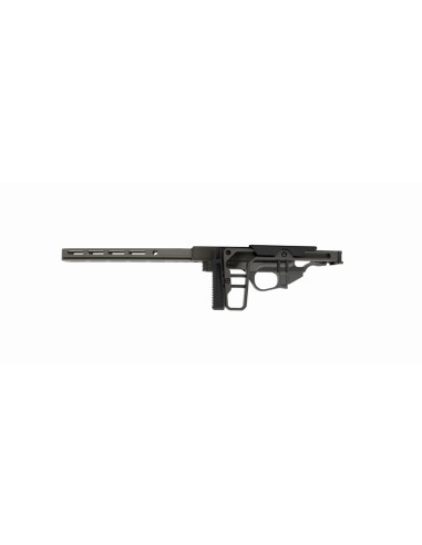 La Chassis TIKKA T1X DROITIER 10'' (Folding Stock/Medium Forend) - GREY BIRCH