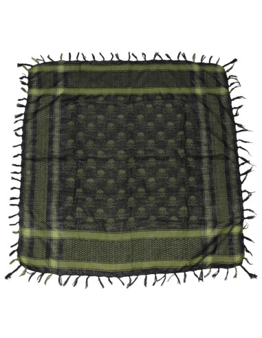 Chèche Shemagh Green/Black - MFH