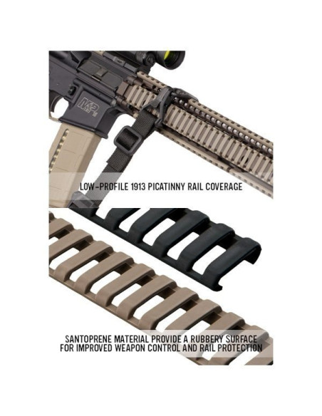 Couvre-Rail Souple pour Rail Picatinny 1913 - MAGPUL