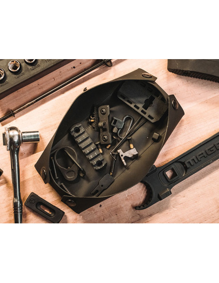 DAKA Magnetic Field Tray Small Magpul Noir | Plateau Magnétique Pliable pour Entretien d'Armes