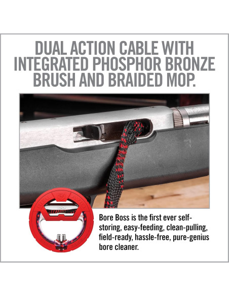 REAL AVID BORE BOSS™ .22 LR | Nettoyage Canon Carabine .22 Long Rifle