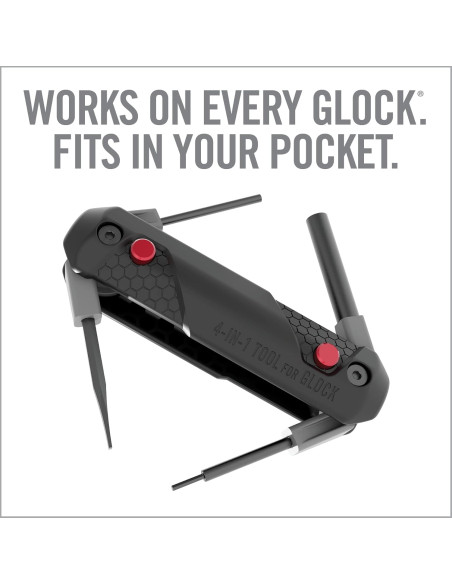 Outil d’Armurier Glock® 4-en-1 Real Avid® | Maintenance, Réglage et Démontage