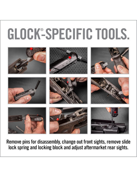 Outil d’Armurier Glock® 4-en-1 Real Avid® | Maintenance, Réglage et Démontage