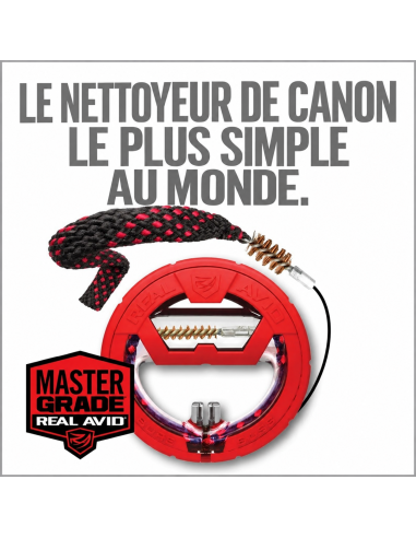 REAL AVID Bore Boss® 12 GA – Cordon de nettoyage compact