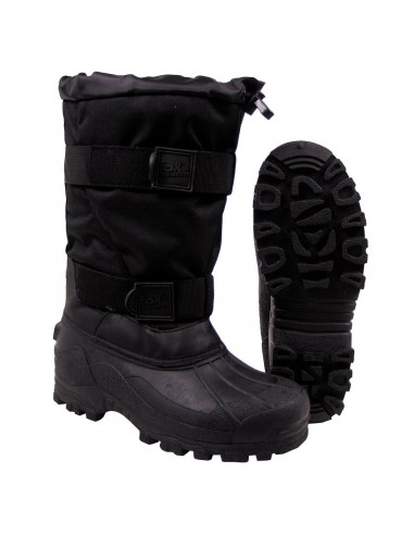 Bottes grand froid "Fox 40 C" semelle en caoutchouc, noir