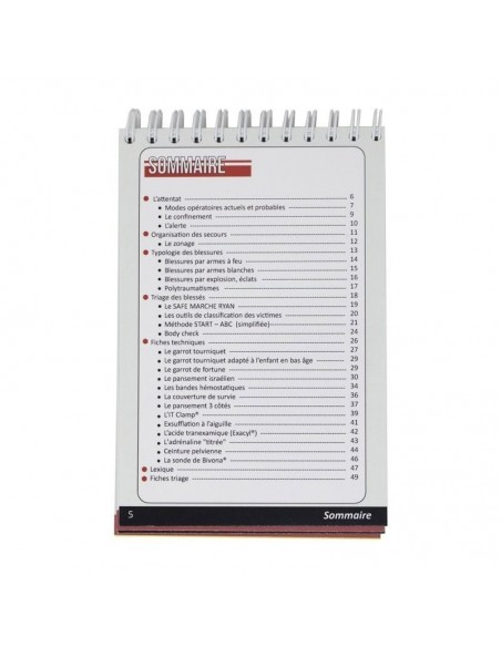 Mémento Primo-intervenant Damage Control