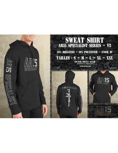 Sweat Shirt AR15 Spécialist Serie V-2