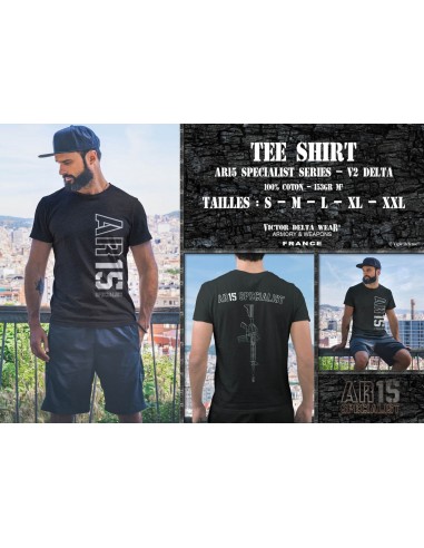 T-SHIRT AR15 SPECIALIST SERIE V2 DELTA