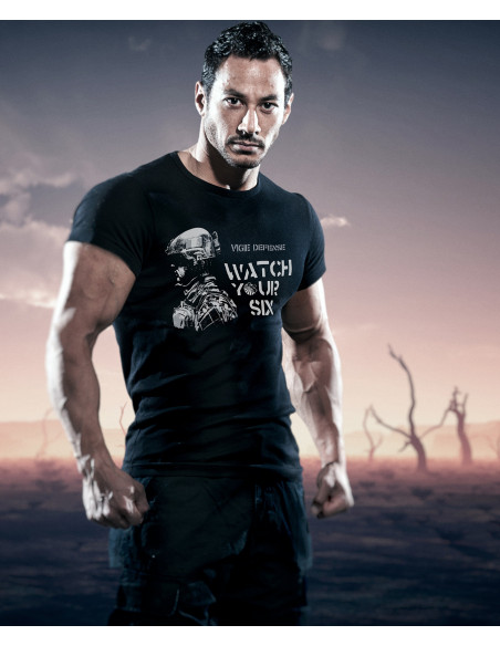 T-SHIRT WATCH YOUR 6 - VIGIE DEFENSE