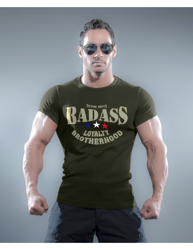 T-SHIRT BADASS "LOYALTY BROTHERHOOD"