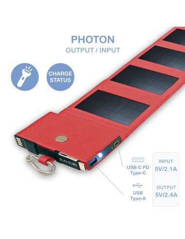 Photon - Batterie Solaire Portable